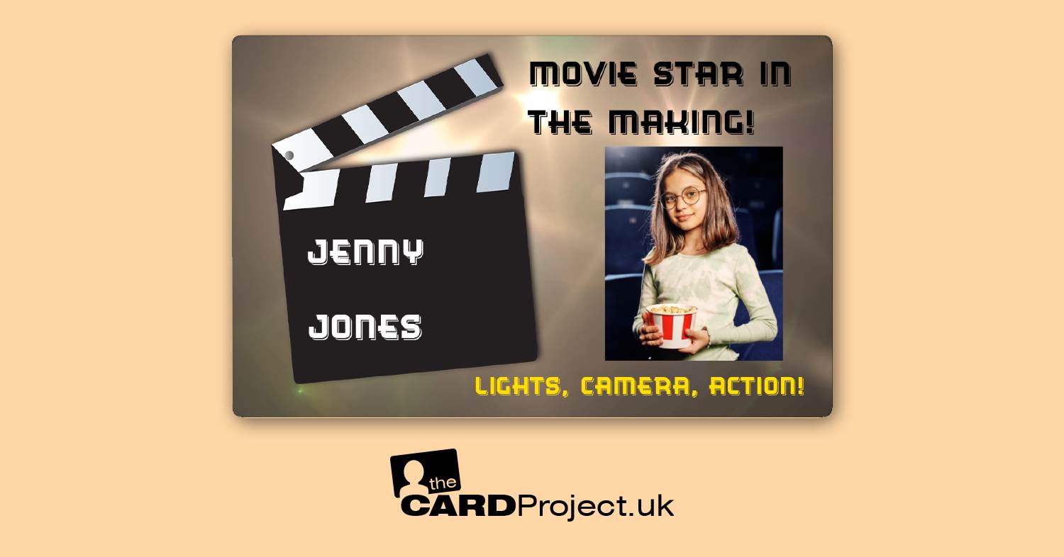 Movie Star Photo ID Card  